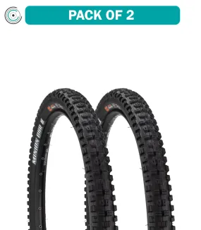 2 Pack Maxxis Minion DHR Ii Durable Tire 27.5 X 2.4 3C Maxx Grip Dh Tubeless TB85962700