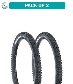 2 Pack Maxxis Minion DHR Ii Tire 29 X 2.4 Dual Exo Wide Trail Tubeless Black TB96797000