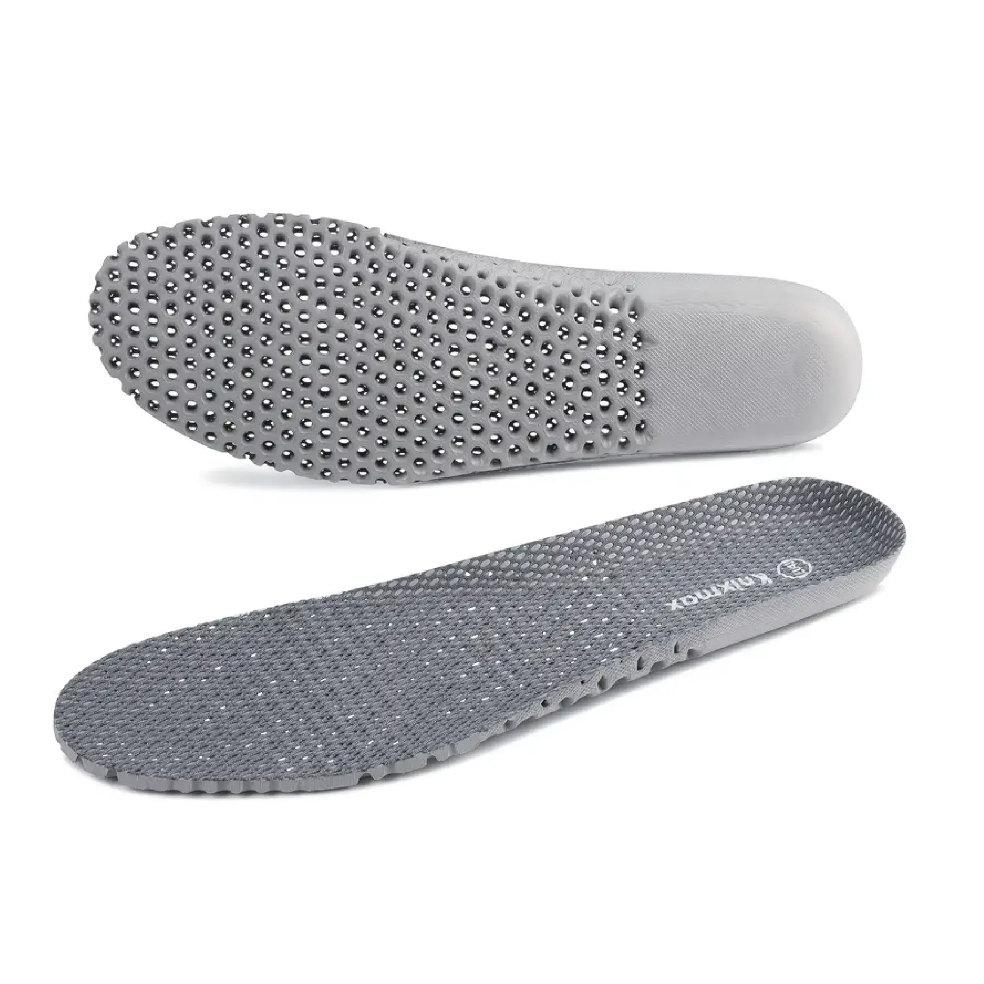 2 Pairs Men's Sports Insoles With Arch Support Inner Soles Breathable Shoe Inserts Shock Absorption Comfort Cushioned For Running Walking Hiking