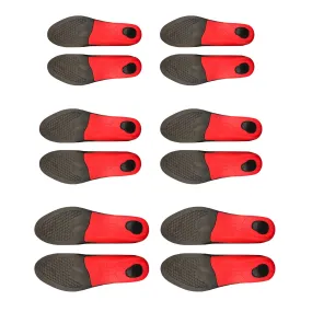 6-Pair Arch Support Insoles with Shock Cushion