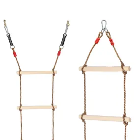 6-Section Climbing Rope Ladder for Kids 200 cm