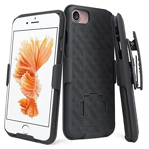 Apple iPhone 6S Plus / 6 Plus Rotating Swivel Slim Holster Shell Combo Case for Iphone 6S Plus/6 Plus