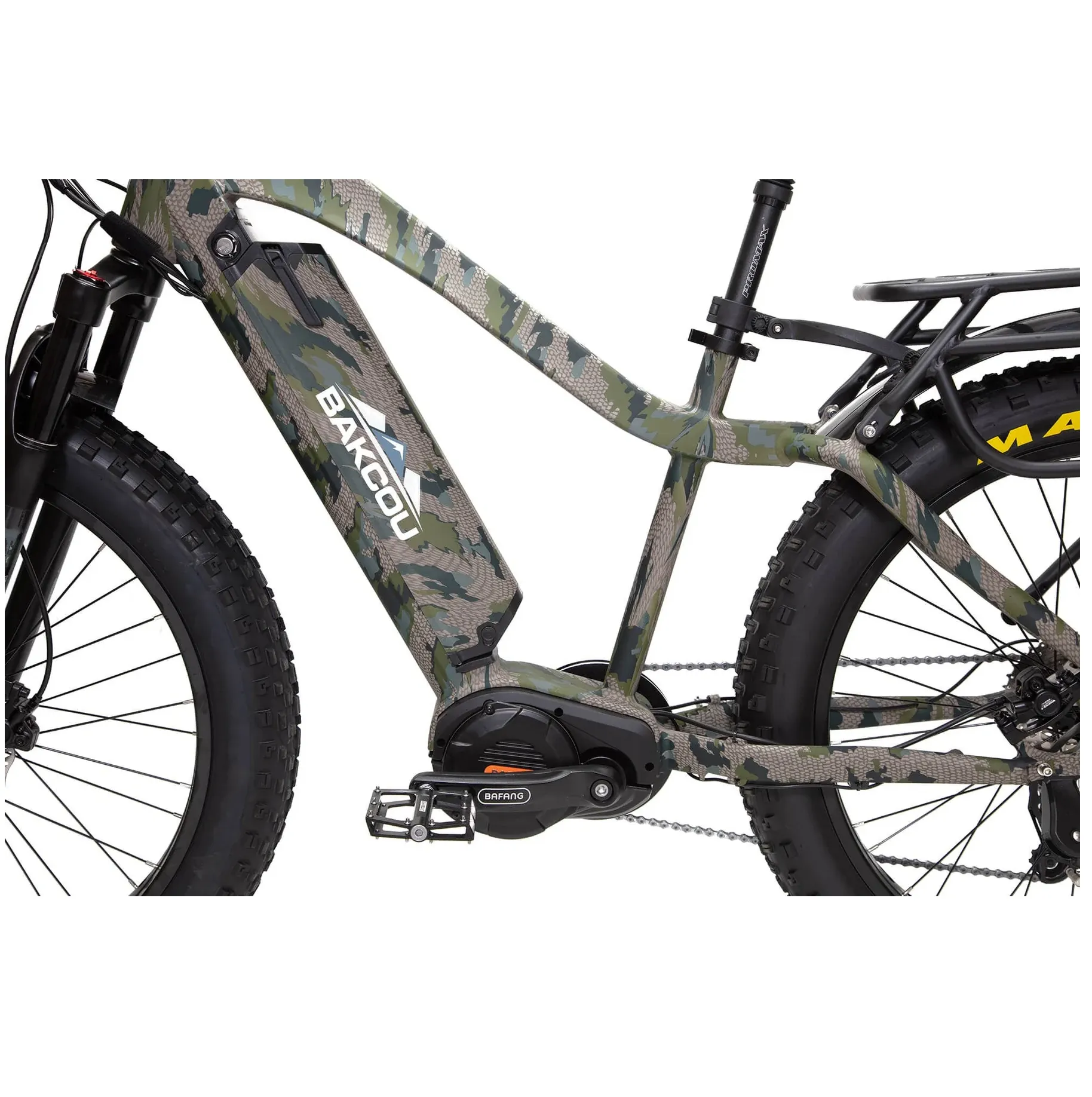 Bakcou Mule Bafang Ultra Fat Tire Hunting Electric Bike