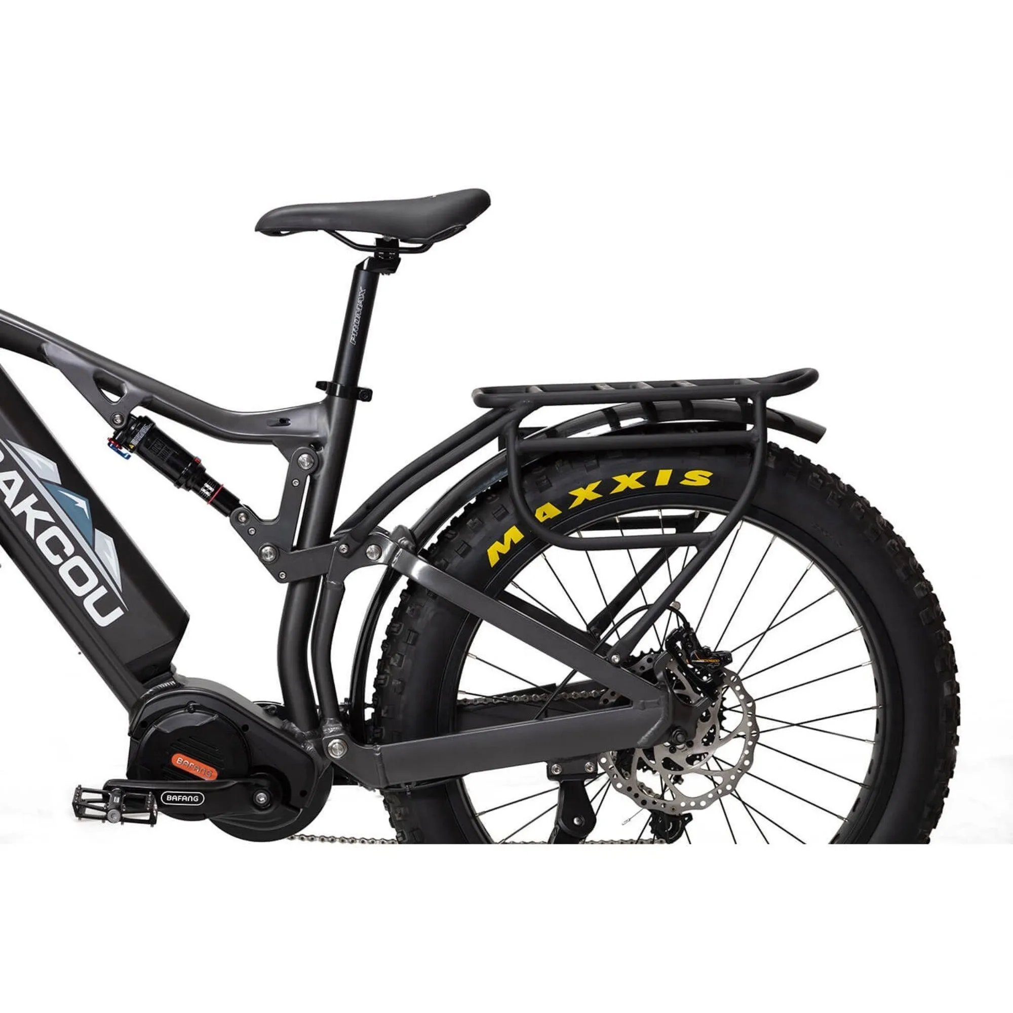 Bakcou Storm Fat Tire Full-Suspension Hunting Electric Bike