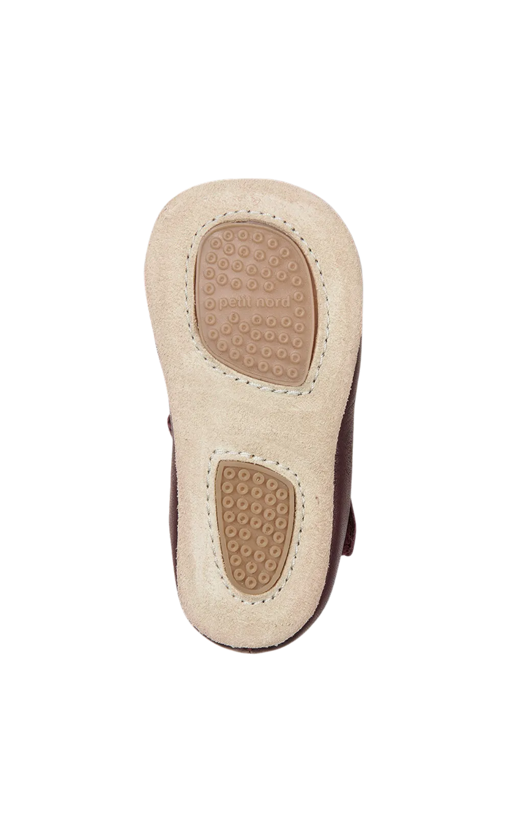 Ballerina Shoe with Velcro - Plum