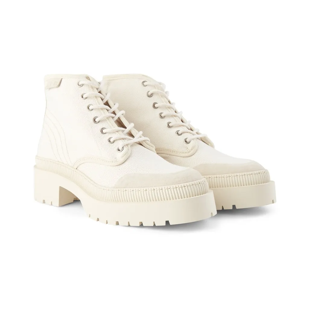 Bea boot textile - OFF WHITE