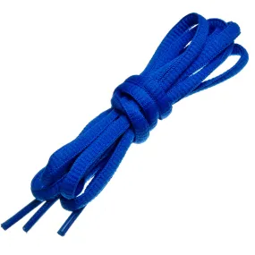 Birch's Oval Half Round 1/4" Shoe Laces - Blue