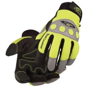 Black Stallion ToolHandz Grain Pigskin Hi-Vis Mechanics Glove - 99HV