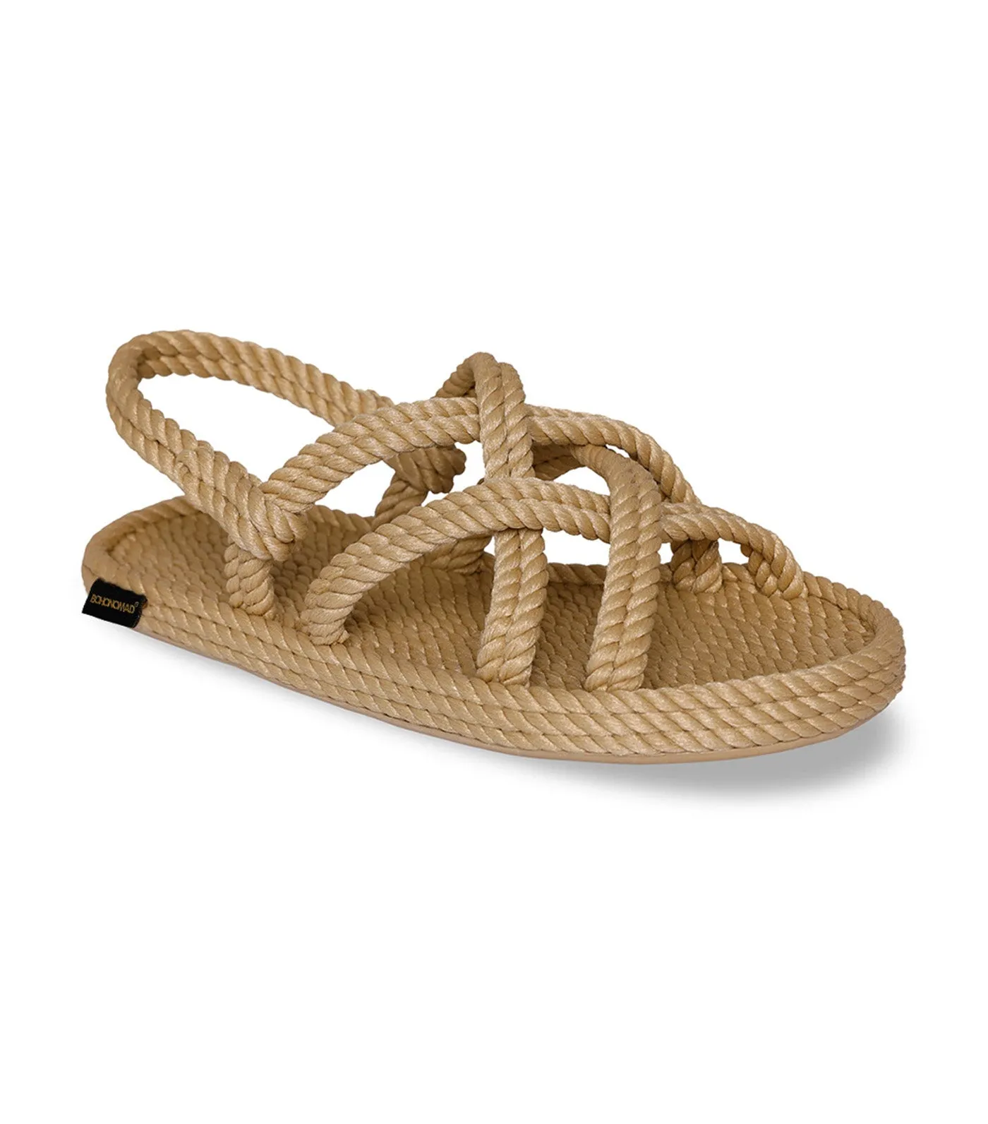 Bodrum Rope Sandals Beige