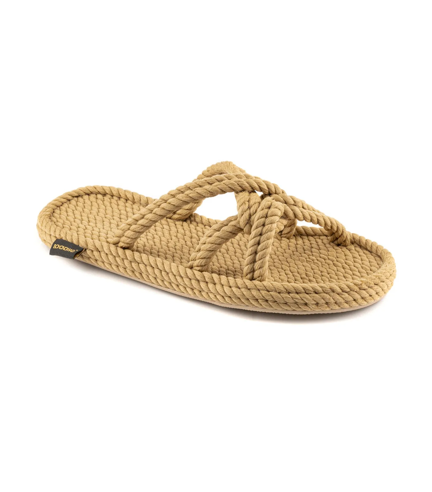 Bora Bora Rope Slippers Beige