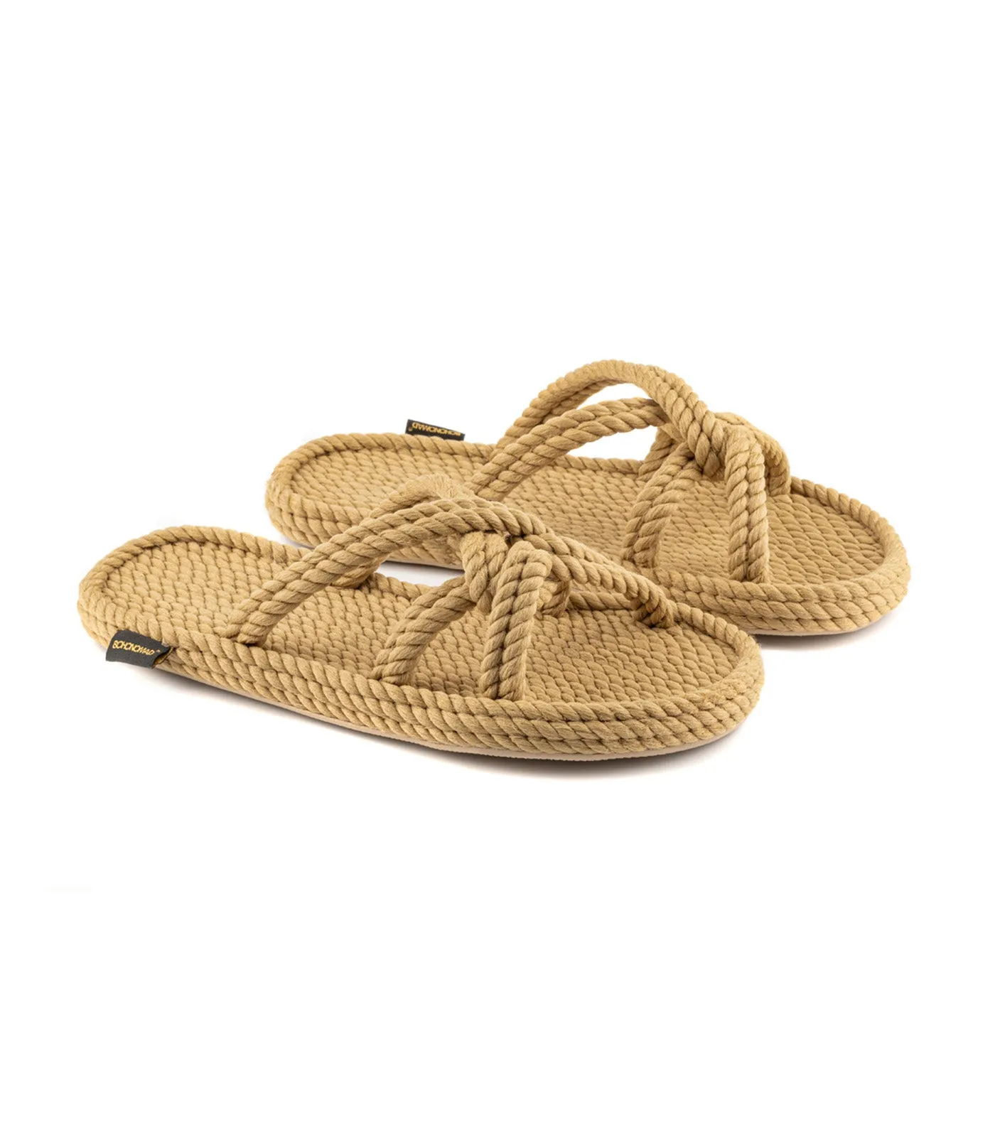 Bora Bora Rope Slippers Beige