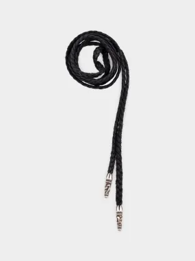 Braided Leather Rope Necklace