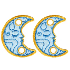 C7skates Celestial Moon Shoelace Charms