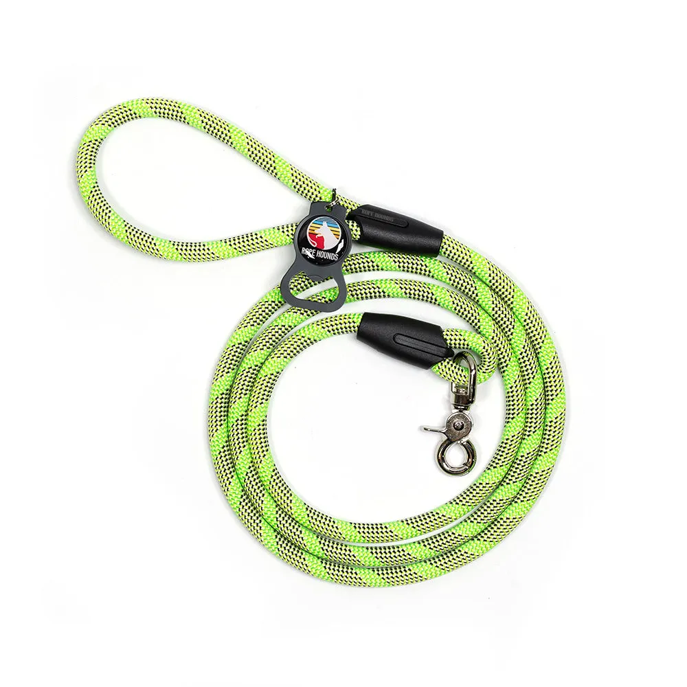 Classic Dog Leash - Greens/Yellows