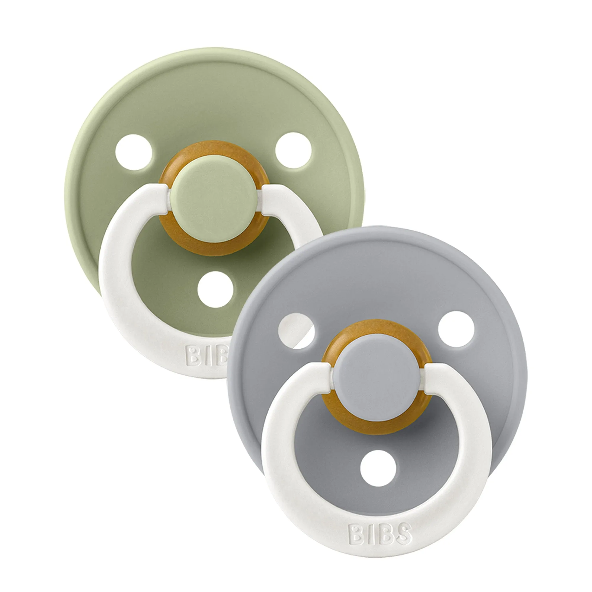 Colour GLOW 2-Pack Pacifier Set - Sage / Cloud