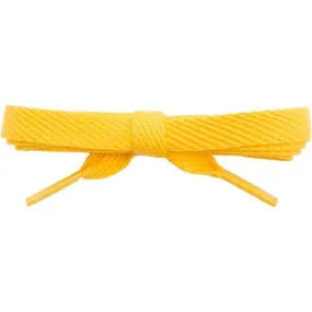 Cotton Flat 3/8" - Gold (2 Pair Pack) Shoelaces