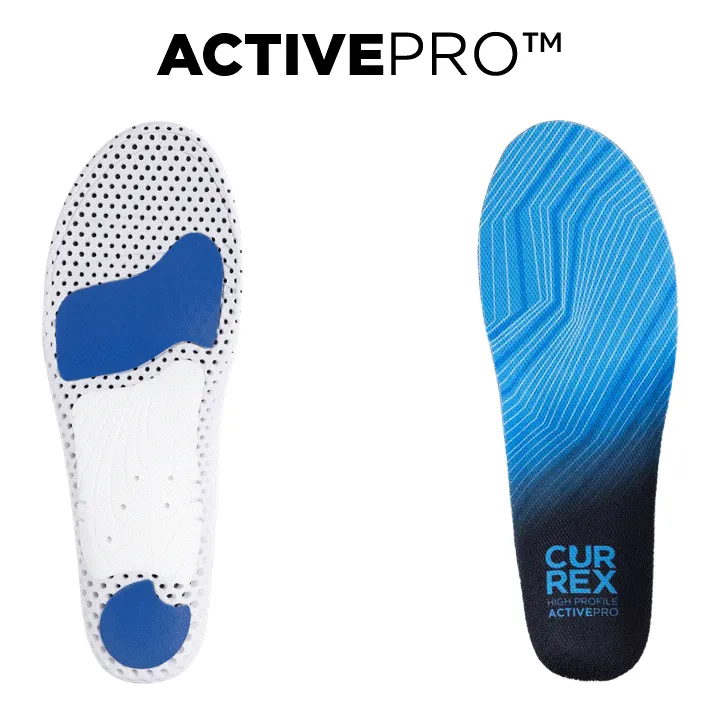 CURREX® ACTIVEPRO™ Insoles | Athletic Insoles for Everyday Wear, Comfort & Support