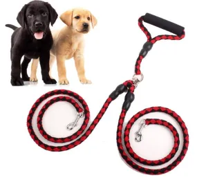 Double-Ended Traction Rope For Walking Dog  Two Leash Pet Supplies for Dog Collar