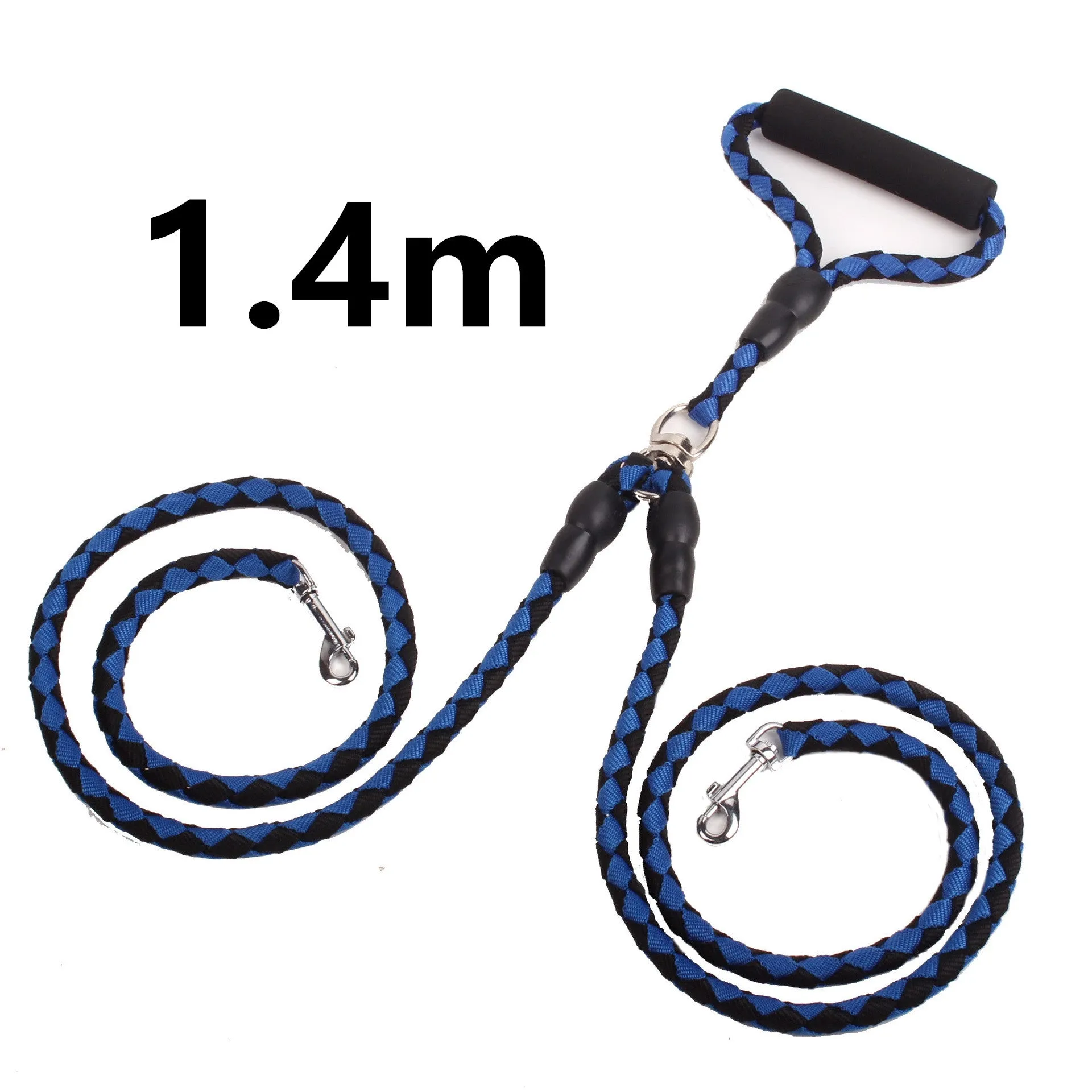 Double-Ended Traction Rope For Walking Dog  Two Leash Pet Supplies for Dog Collar