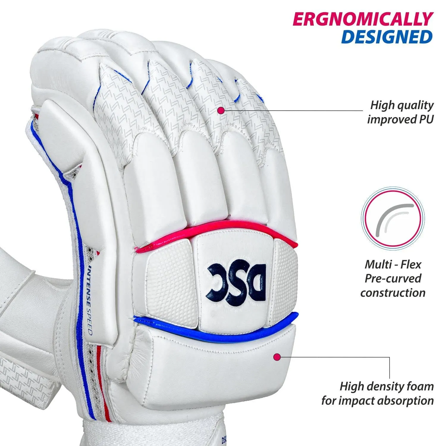 DSC Intense Speed RH Batting Gloves