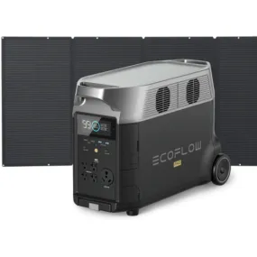 EcoFlow DELTA Pro Portable Power Station   400W Rigid Solar Panel DELTAPro-400W-US / DELTAPro-400W2-US