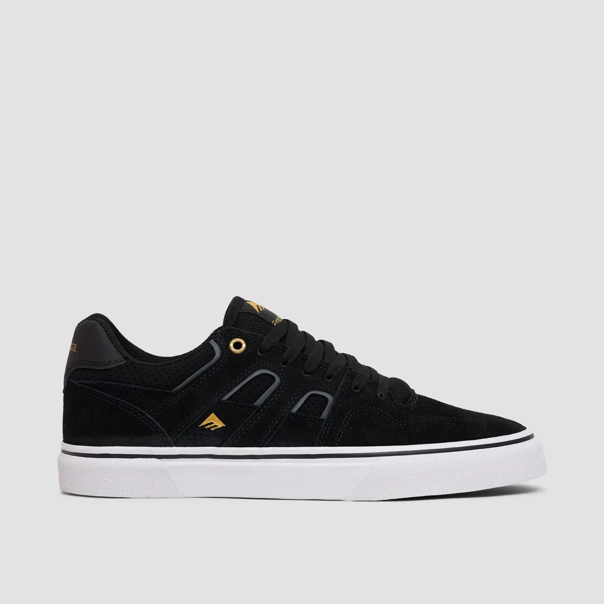 Emerica Tilt G6 Vulc Shoes - Black/White/Gold