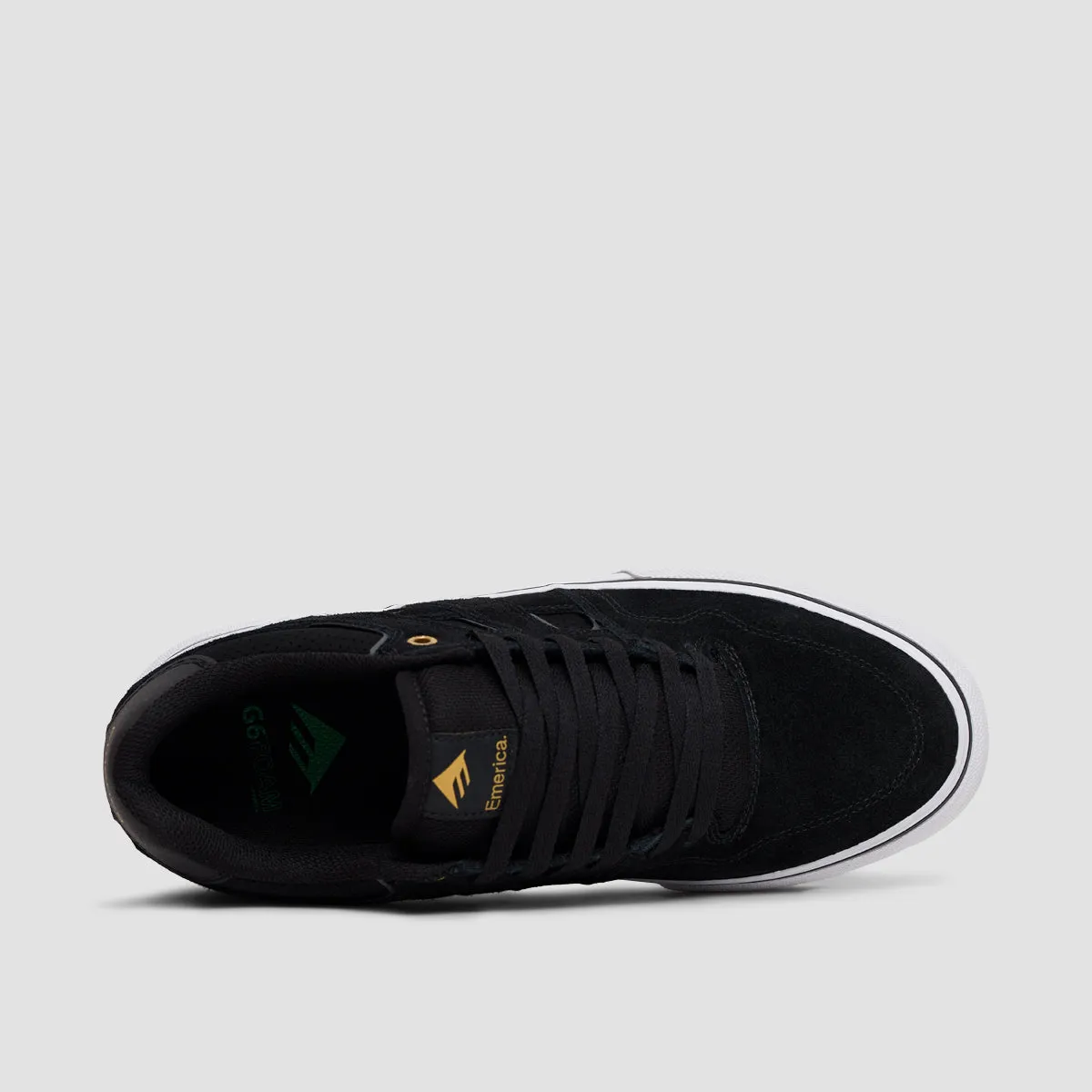 Emerica Tilt G6 Vulc Shoes - Black/White/Gold