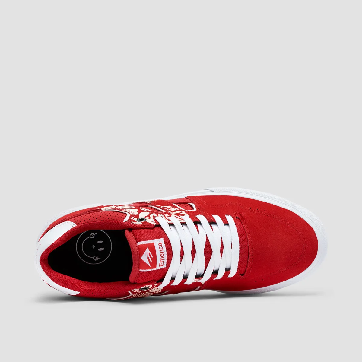 Emerica Tilt G6 Vulc Shoes Red/White