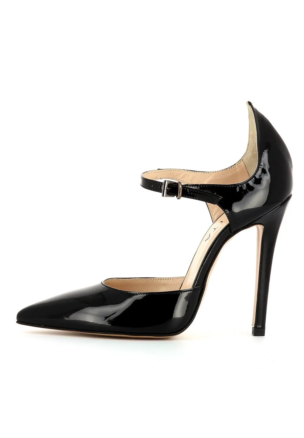 Evita high shoes, black