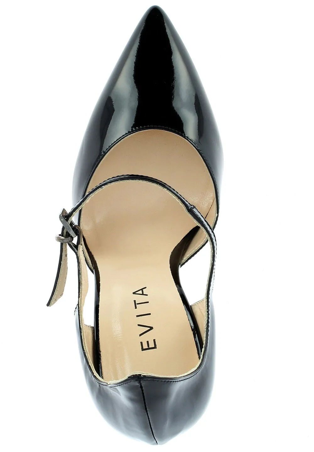 Evita high shoes, black