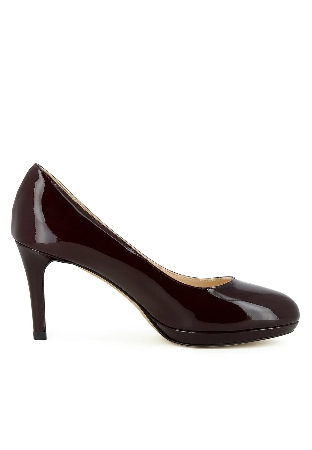 Evita high shoes, brown