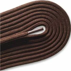 Fashion Casual/Athletic Round 3/16" Laces - Brown (2 Pair Pack) Shoelaces