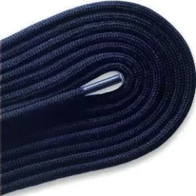 Fashion Casual/Athletic Round 3/16" Laces - Navy Blue (2 Pair Pack) Shoelaces