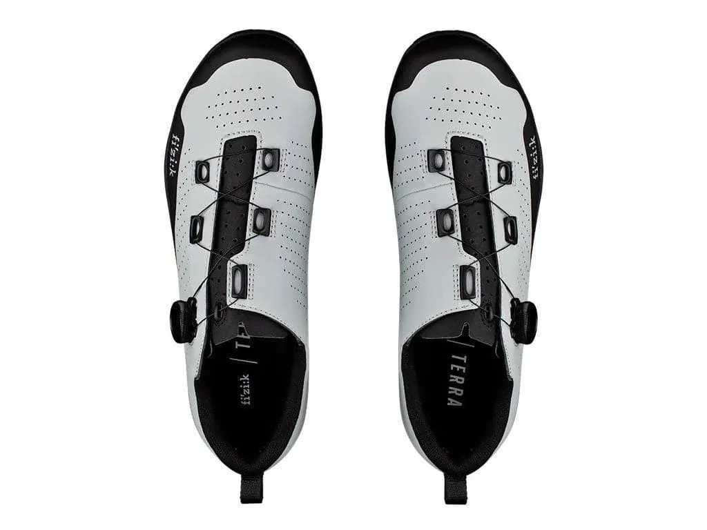 FIZIK MTB Gravel Cycling Shoes Atlas Terra - Grey/Black