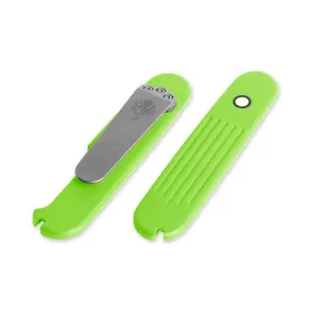 G10 SAK Scales Fullered - Neon Green