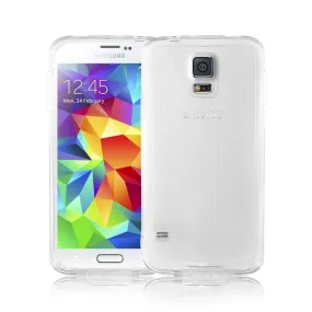 Galaxy S5 Case, Diamond Defender 2 Piece Clip On Hard Case Cover for Samsung Galaxy S5 - Clear