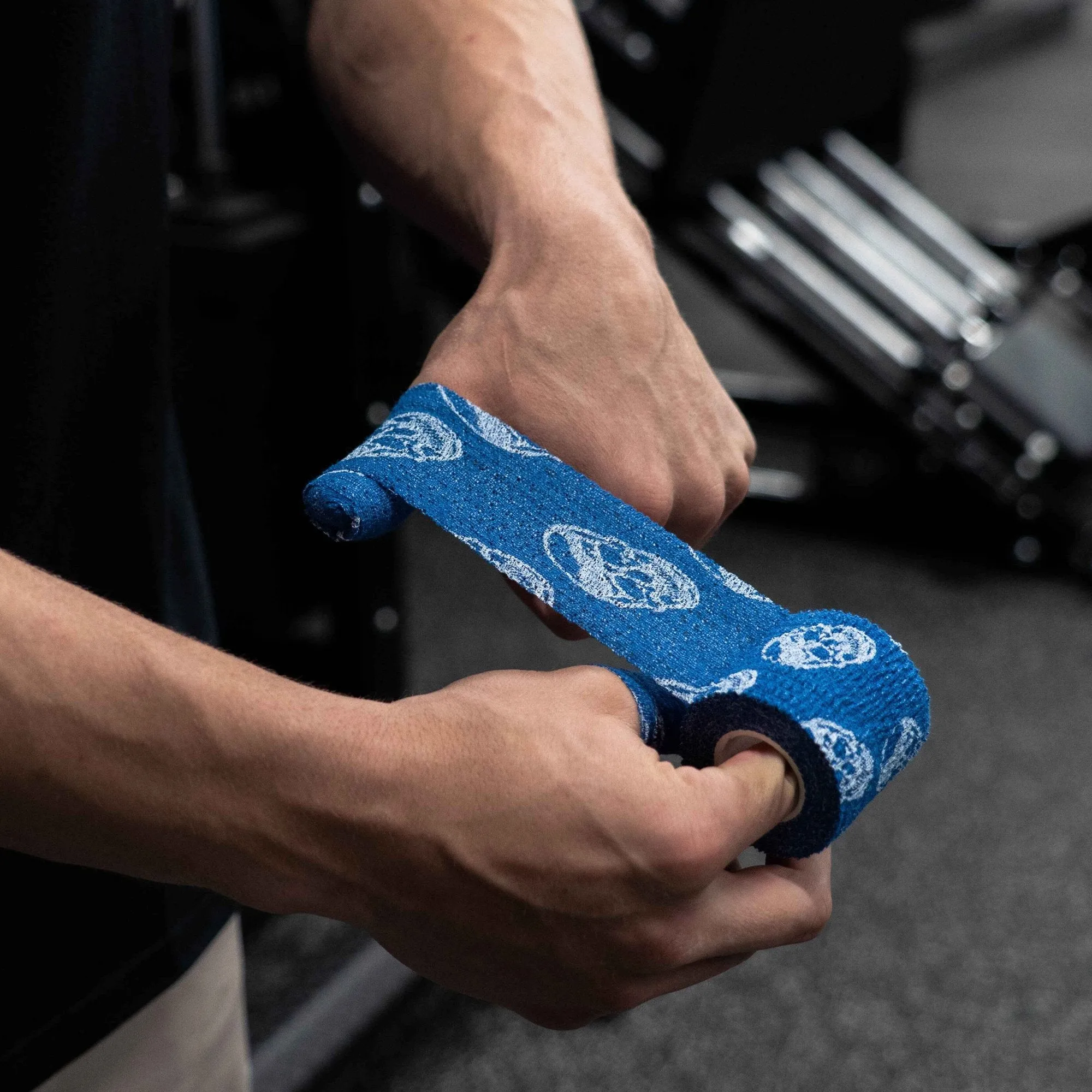 Gymreapers Skull Tape - Navy