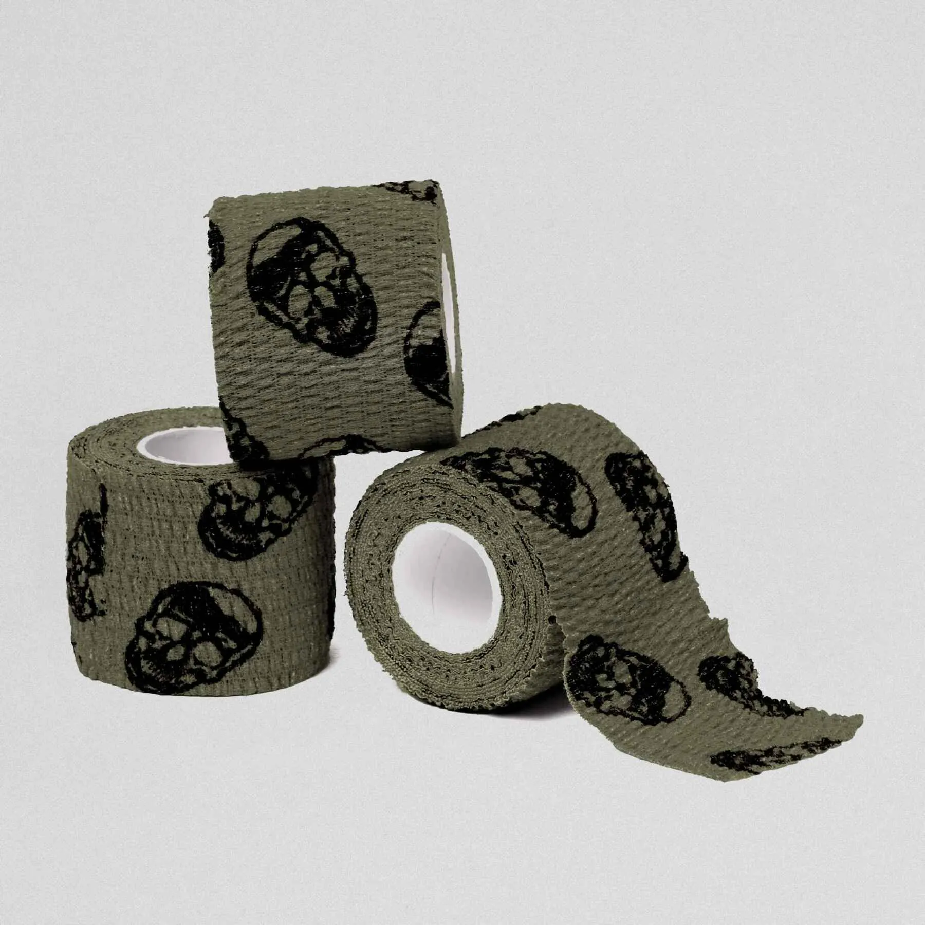 Gymreapers Skull Tape - OD Green