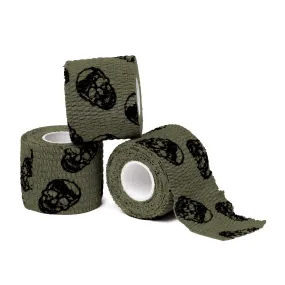 Gymreapers Skull Tape - OD Green