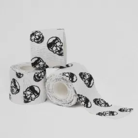 Gymreapers Skull Tape - White