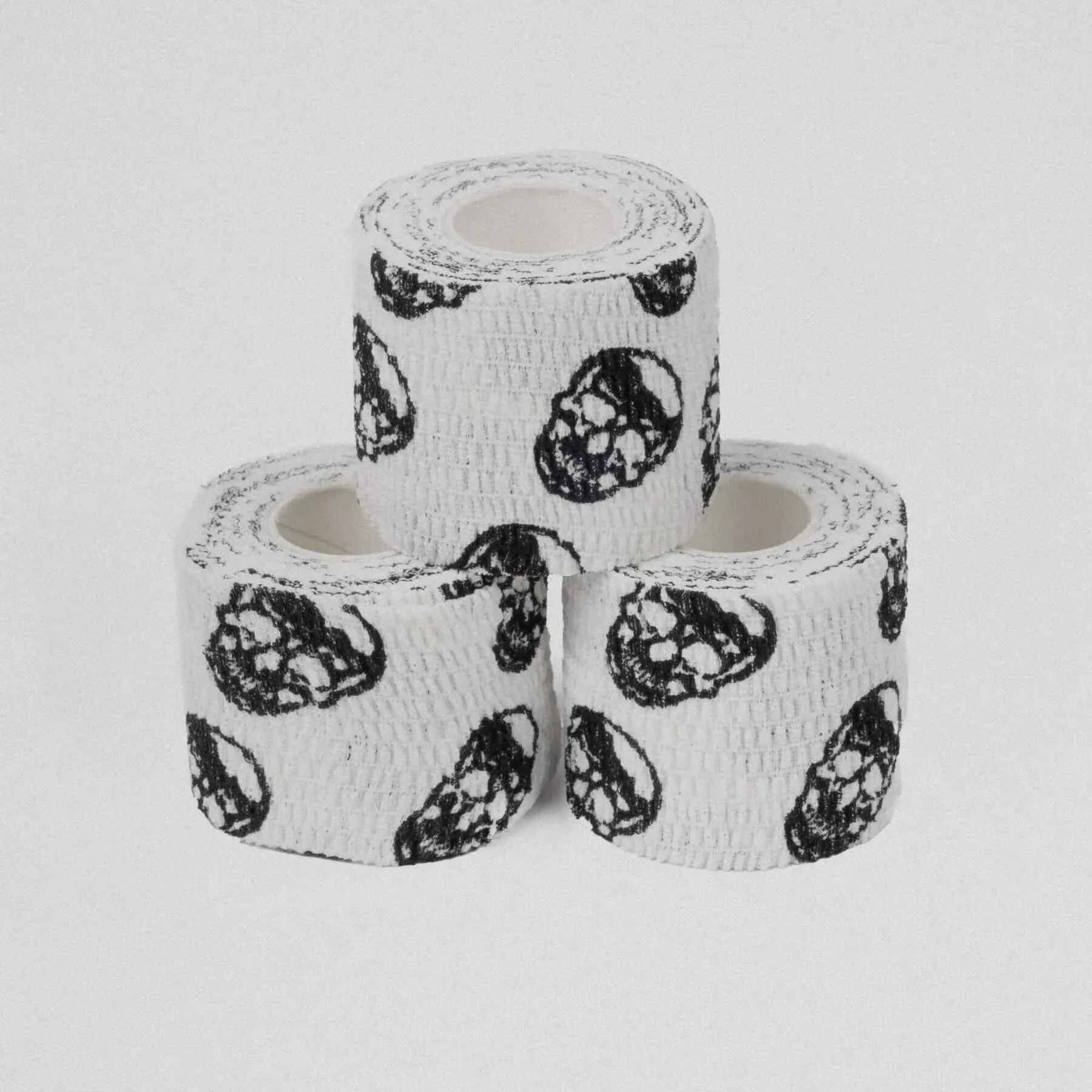 Gymreapers Skull Tape - White