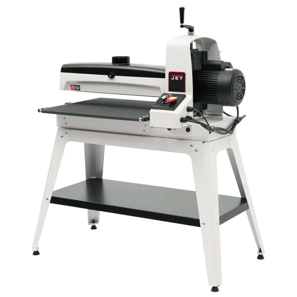 Jet JWDS-2550 115-Volt 5-Inch x 25-Inch Drum Sander w/Open Stand - 723550OSK