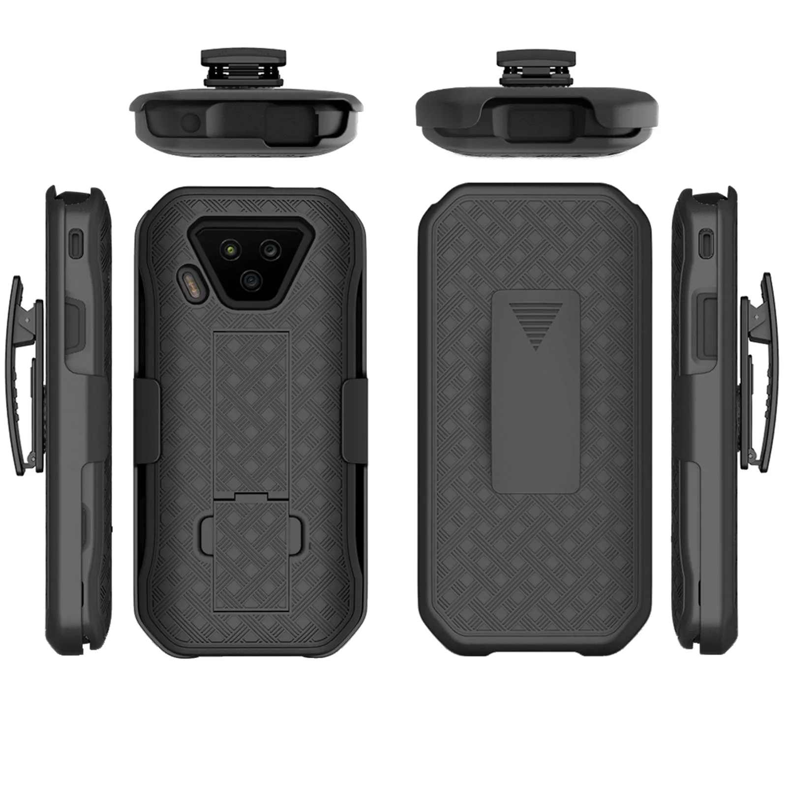 Kyocera DuraForce Ultra 5G Case,DuraForce Ultra 5G Case, Rugged Slim Rotating Swivel Lock Holster Shell Combo Case for DuraForce Ultra 5G