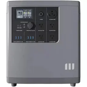 Mango Power E 3.53kWh 120V Home Backup and Portable Power Station