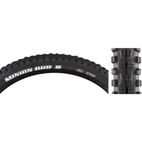 Maxxis Minion DHR II Tire - 24 x 2.3, Tubeless, Folding, Black, Dual, EXO