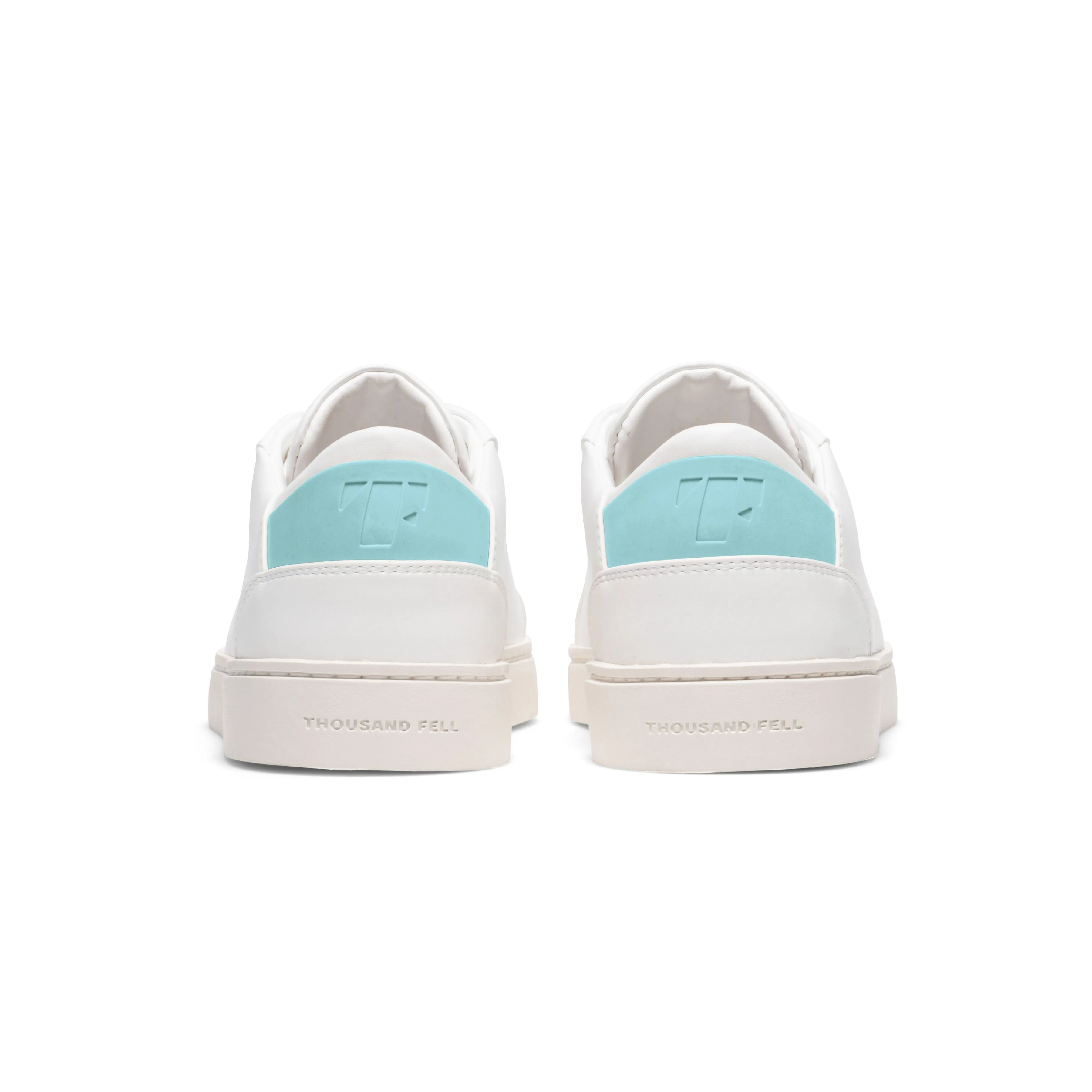 Men's Lace Up | White-Aqua