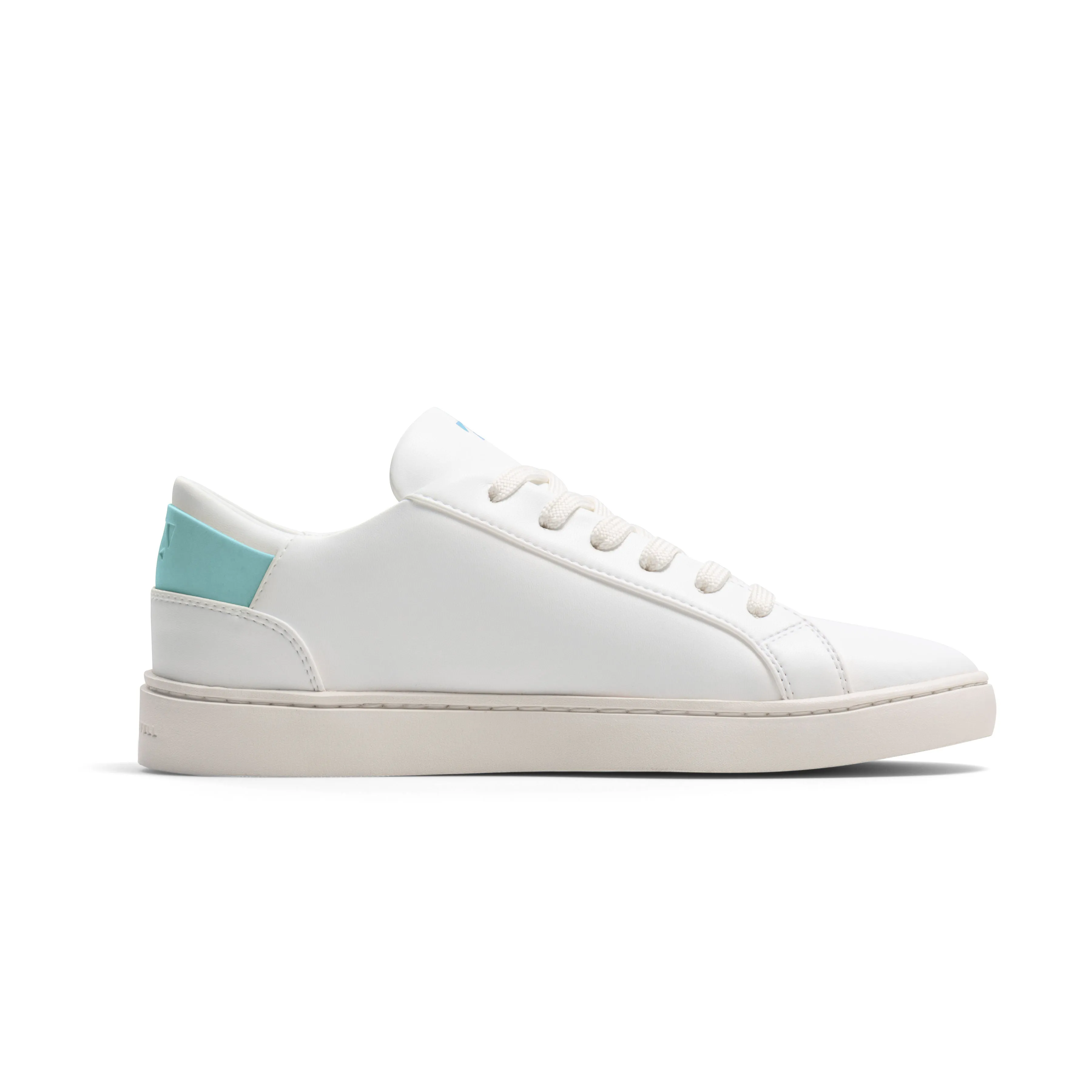 Men's Lace Up | White-Aqua