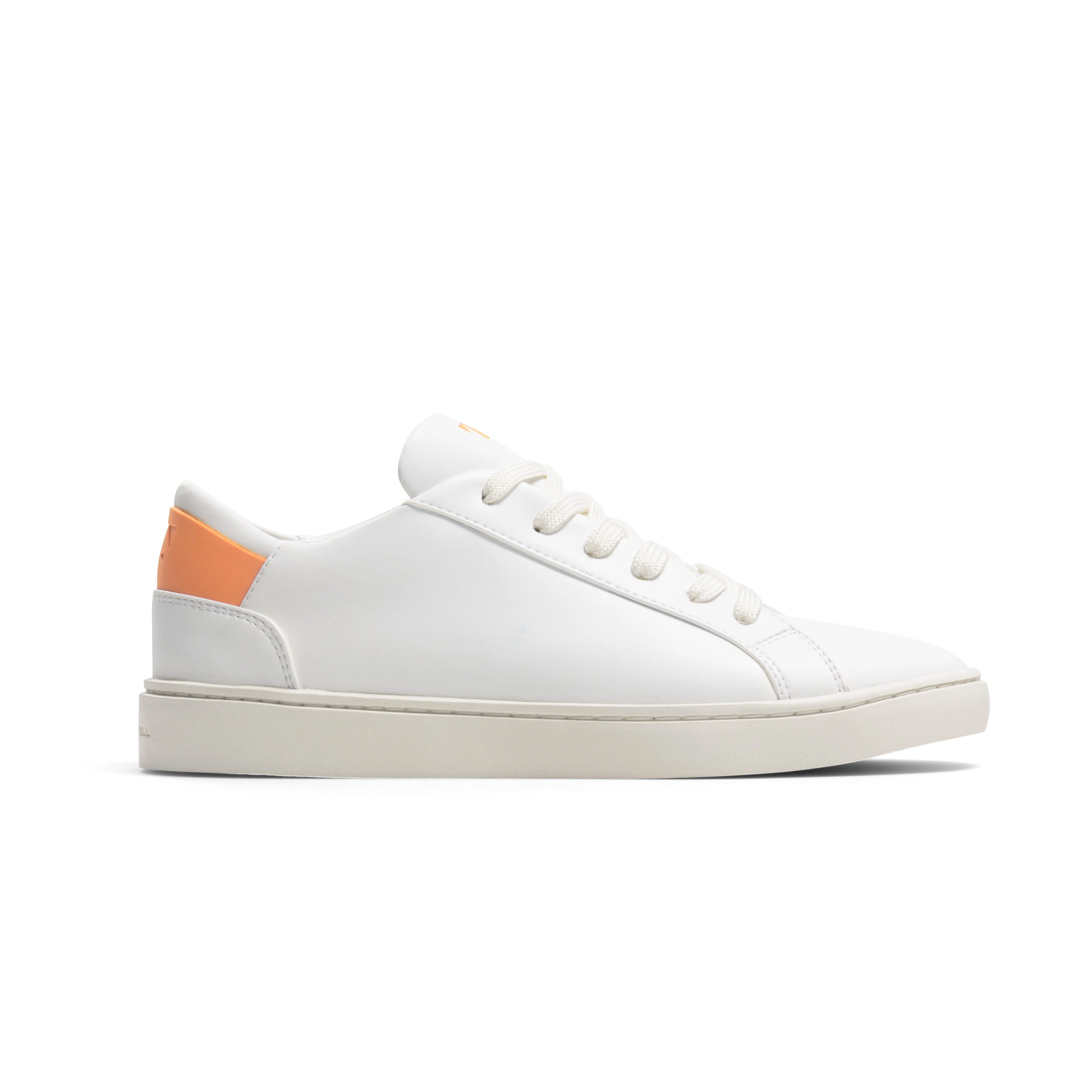 Men's Lace Up | White-Crush Orange