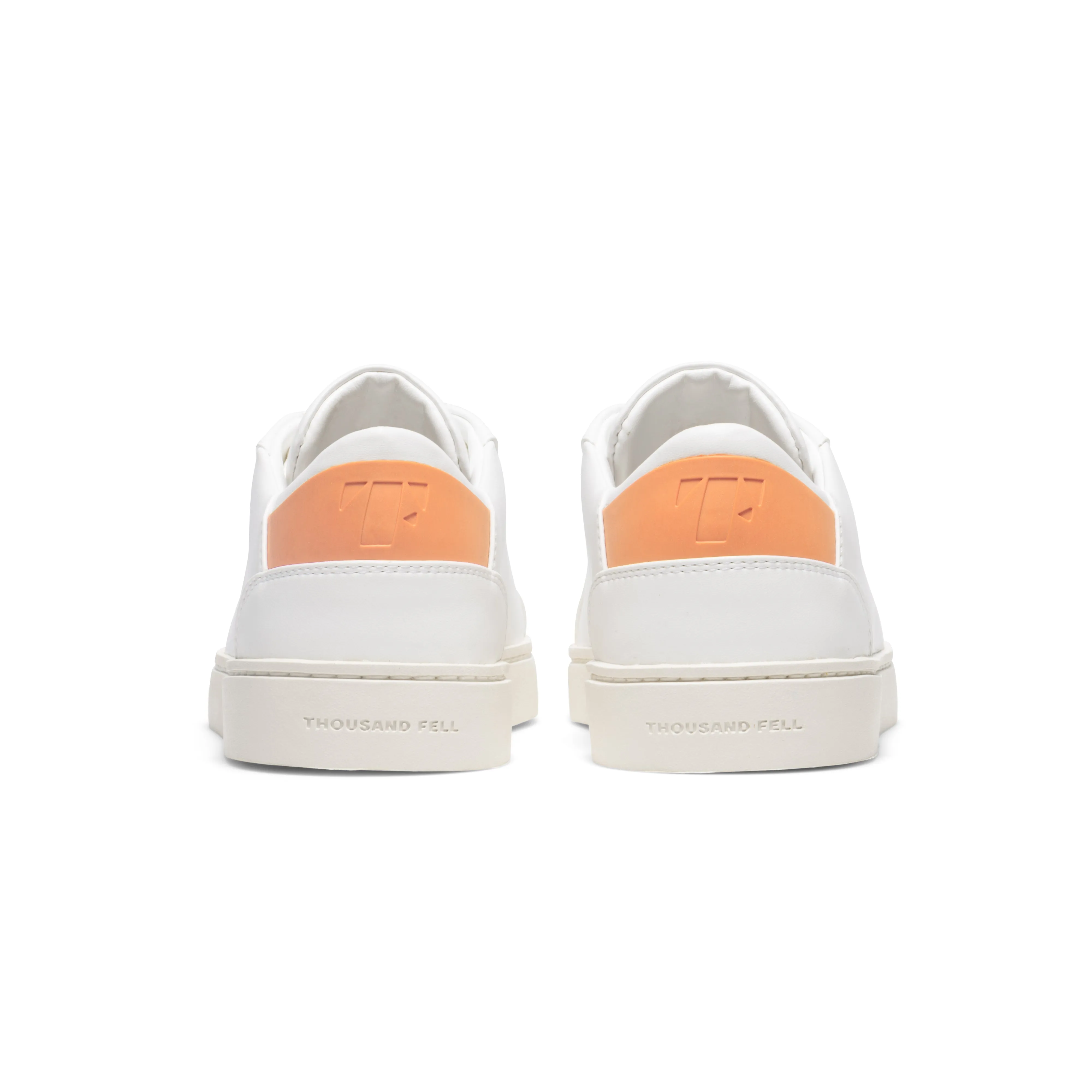 Men's Lace Up | White-Crush Orange