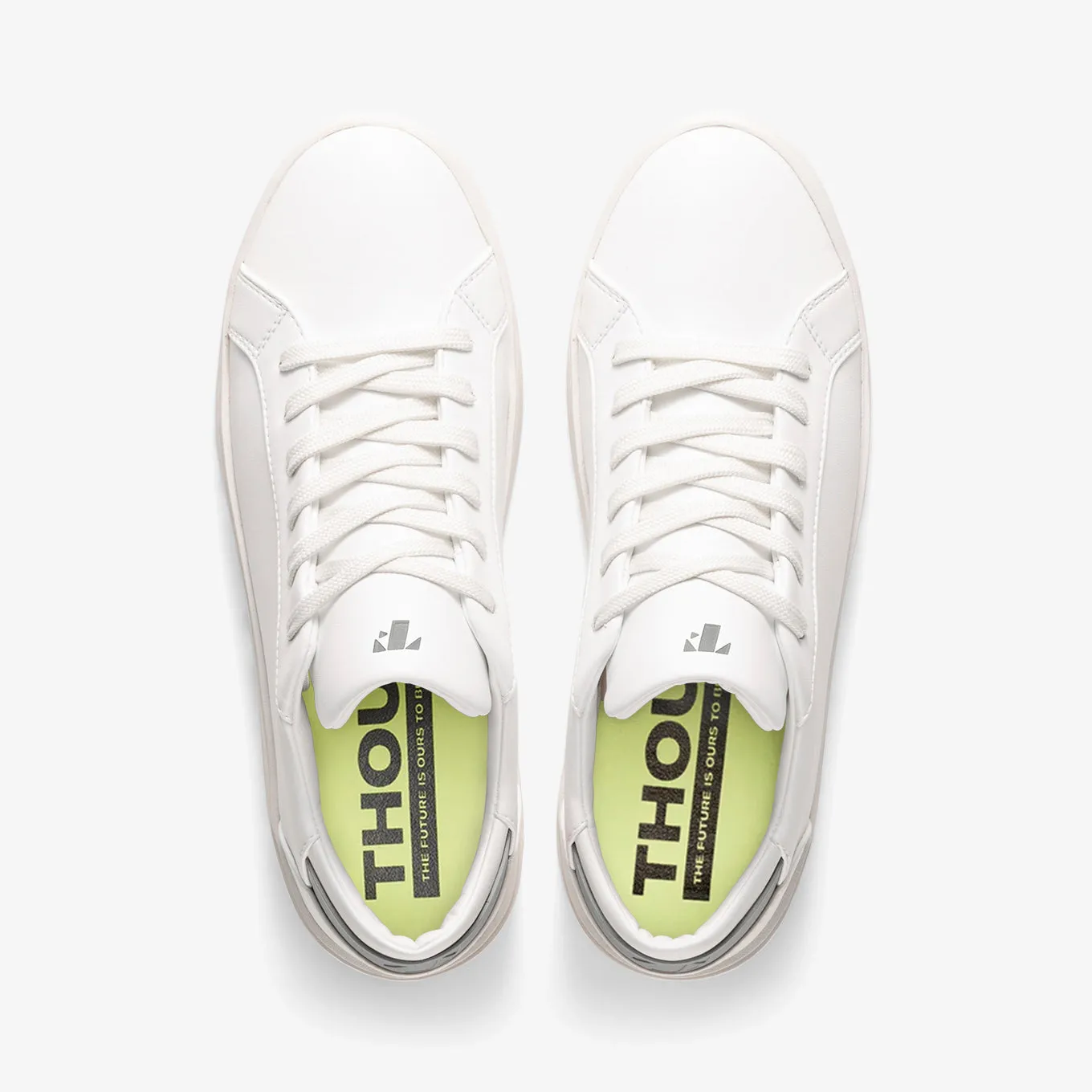 Men's Lace Up | White-Grey